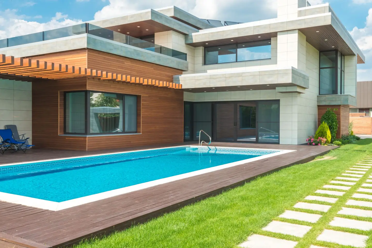 Swimming pool built in St Marys South, NSW
